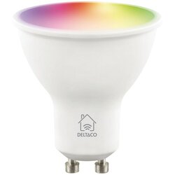 Deltaco SMART HOME LED Žarulja GU10, WiFi 2.4GHz, RGB Cene