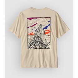 Patagonia M'S CLOUD CRAG T-SHIRT Bež Cene