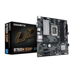 Gigabyte mb B760M D3HP LGA1700; 4xDDR5; 2xM.2,4xSATA hdmi, dp, d-sub,lan chip,12x usb, matx Cene