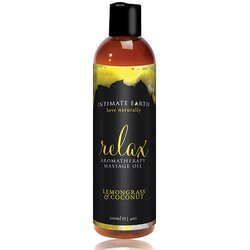 Intimate Earth Masažno olje - Relax, 120 ml Cene
