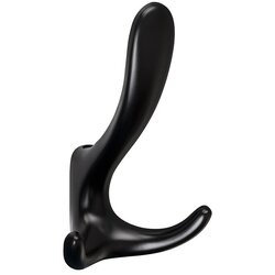WALTECO Garderobna kljuka Trillo (Do x Š x V: 128 x 78 x 56 mm, Število kaveljčkov: 3 kos, Črna) Cene