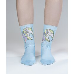 ZIBOF Dečije čarape Unicorn plave Cene
