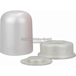 Emil® - flaška z obleko Rezervni deli za Baby Emil - Set kapic - bela Cene