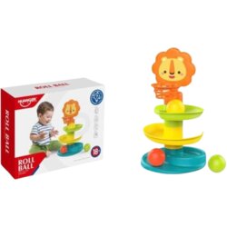 BLUEY Igračka tobogan lav sa lopticama 069966, 30 cm, Šarena Cene