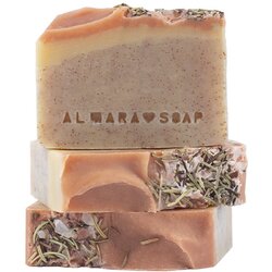Almara Soap Natural Peeling Walnut naravno trdo milo s piling učinkom 90 g Cene