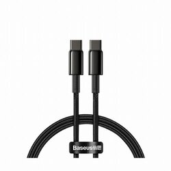 Baseus kabel Type C do Type C PD100W Power Delivery Tungsten Gold Fast Charging CATWJ-01 1 metar crni Cene