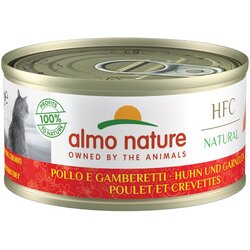 Almo Nature 70g Almo Nature HFC Natural 6 x 70 g - Piščanec in kozice Cene