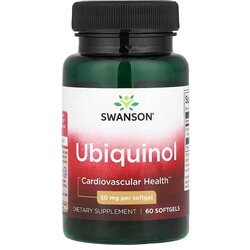 Swanson ubiquinol 50 mg – aktivni oblik koenzima Q10 Cene