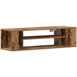 vidaXL Zidni TV Kabl Old Wood 100x30x26 5 cm Od drvenih vlakana Cijene