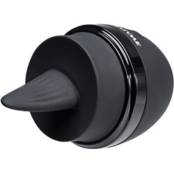 Evolved Tongue Tied Vibrator Black Cene