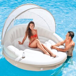 Intex napihljivi otok s streho 199 x 150 cm (58292EU) Cene
