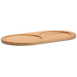 MiaCara Podloga za pasjo/mačjo posodo 24x46 cm Doppio Oak Natural M/L – Cene