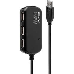 Lindy 8m USB 2.0 Active Extension Pro Hub Cene