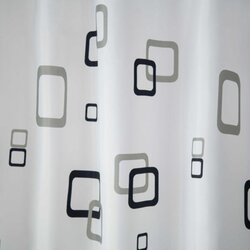 Conart kupatilska zavesa, 180x200cm, poliester, SQUARE Cene