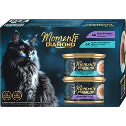 Moments Cat Adult Diamond losos in tuna 12x85 g Cene