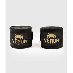 Venum Kontact Boxing Handwraps, 4 m, Black/Gold, (21587057) Cene
