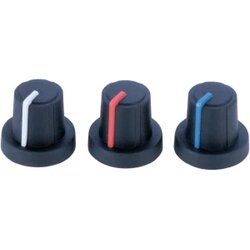 PB Fastener Soft touch" dugme za upravljanje 3/03/TPN 110006, 6 mm crna Cene
