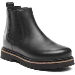 Birkenstock Kožne gležnjače Highwood za muškarce, boja: crna, 1025764 Cijene