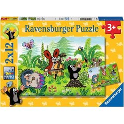 Ravensburger Puzzle - Krtek, vrtna zabava s prijatelji, 2 x 12 delov Cene