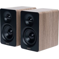 Edifier Polični zvočniki M60, 66W Hi-Res, BT 5.3, USB-C/AUX, stojala (hrast), (5000155611) Cene