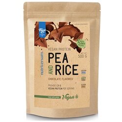 NUTRIVERSUM vegan protein pea and rice - 500 g vanila Cene