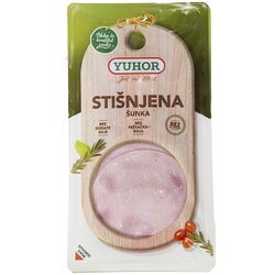 YUHOR D.O.O. Stisnjena sunka sjajs 100g Yuhor Cene
