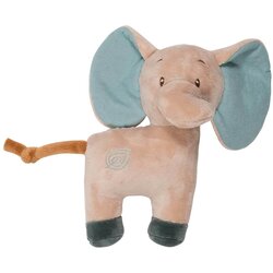 Nattou axel & luna plišasta ropotuljica elephant axel green Cene