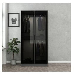 Hanah home garderober kale glass anthracite 190 Cene
