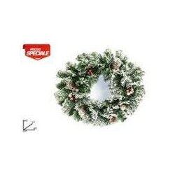 Dueesse Novogodišnji snežni venac 40cm Cene
