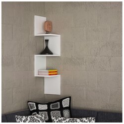 Furny Home zidna polica corner white Cene