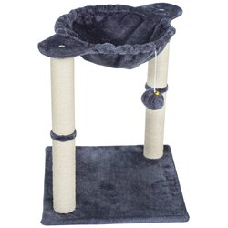 Rebel ANIMALS Manja grebalica za mačke sa stubom tamno siva 51cm RA-1001 Cene
