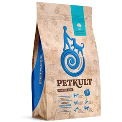 Petkult sensitive care adult, large - riba 3 kg Cene