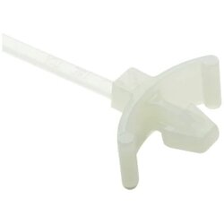 Hellermann Tyton 126-00416 T18RSF-PA66HS-NA vezice 100 mm 2.50 mm prirodna s ekspanzijskim sidrom, toplinski stabilizirana 1 st. Cene