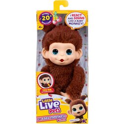 MOOSE ENTERPRISE Little Live Pets: Mini Maki Chikki Cherry interaktivan smeđi majmun Cene