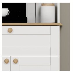 Hanah home Lucas 1600-93 White Coffee Stand Cene