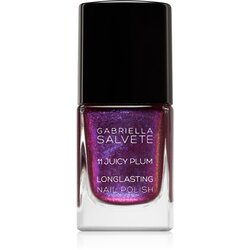 Gabriella Salvete Longlasting Enamel dolgoobstojen lak za nohte s sijajem 11 ml odtenek 11 Juicy Plum Cene
