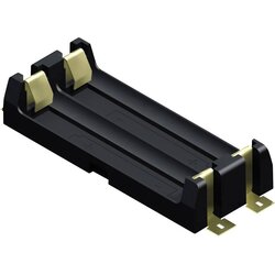 Keystone Electronics 1022 nosilec baterij 2x Micro (AAA) površinska montaža smd (D x Š x V) 46 x 22 x 11 mm, (20636019) Cene