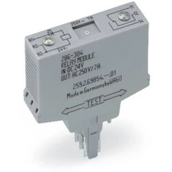 Wago 286-507 utični relej 115 V/AC 7 A 1 prebacivanje 1 St. Cene