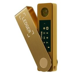 Ledger Nano X, digitalni novčanik za kriptovalute, zlatni Cene