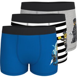 Lego city bokserice, set 3 kom, melirano siva Cene