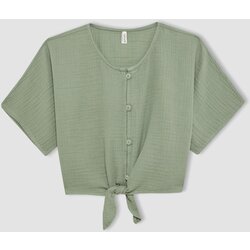 Defacto Girls' Short Sleeve Blouse Cene