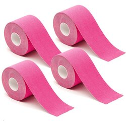 Timeless Tools 4-Pack Kinezio trak v različnih barvah - 5 cm x 5 m, vodoodporen in zračen, (5000346880) Cene