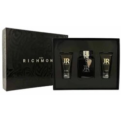 John Richmond Men Gift Set – edt 100ml, Shower Gel 50ml, Aftershave 50ml Cene