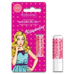 4Organic prirodni balzam za usne raspberry pin-up girl 5g Cene