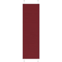 vidaXL Plisirana žaluzija bordo rdeča 60x200 cm širina blaga 59,4 cm poliester, (5000298367) Cene