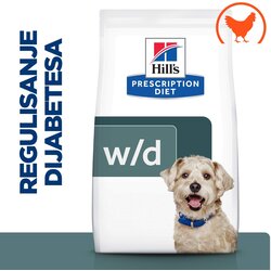 Hills Prescription Diet w/d Diabetes Care s piščancem - 10 kg Cene