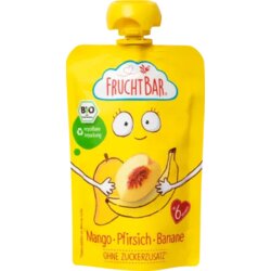 FRUCHTBAR Bio Quetschie - mango, breskev in banana Cene