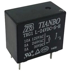 Tianbo Electronics Relej za tiskanu pločicu 24 V/DC 3 A 1 radni kontakt TRG1 L-S-H 24VDC 1 kom. Cene