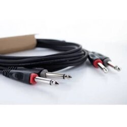 Cordial 14843 utičnica audio priključni kabel [2x klinken utikač 6.3 mm (mono) - 2x klinken utikač 6.3 mm (mono)] 1 m cr Cene