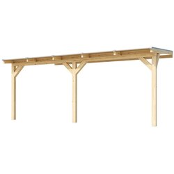 Lesene pergole WEKA Lesena vrtna pergola 672 (5,4×3,7 m) Cene